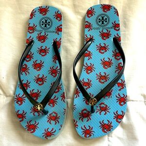 Tory Burch Flip Flips size 10